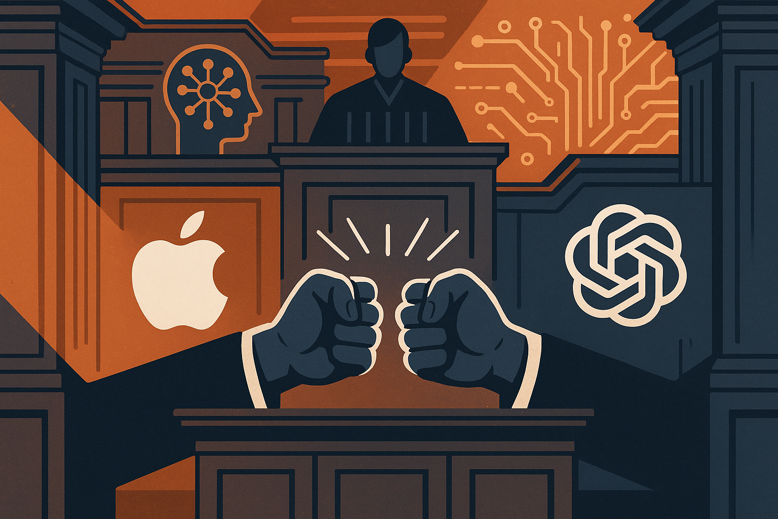 هل بدأت حرب التكنولوجيا الكبرى؟ دعوى Apple ضد OpenAI تفتح باب التساؤلات حول مستقبل الابتكار في مجال الذكاء الاصطناعي!