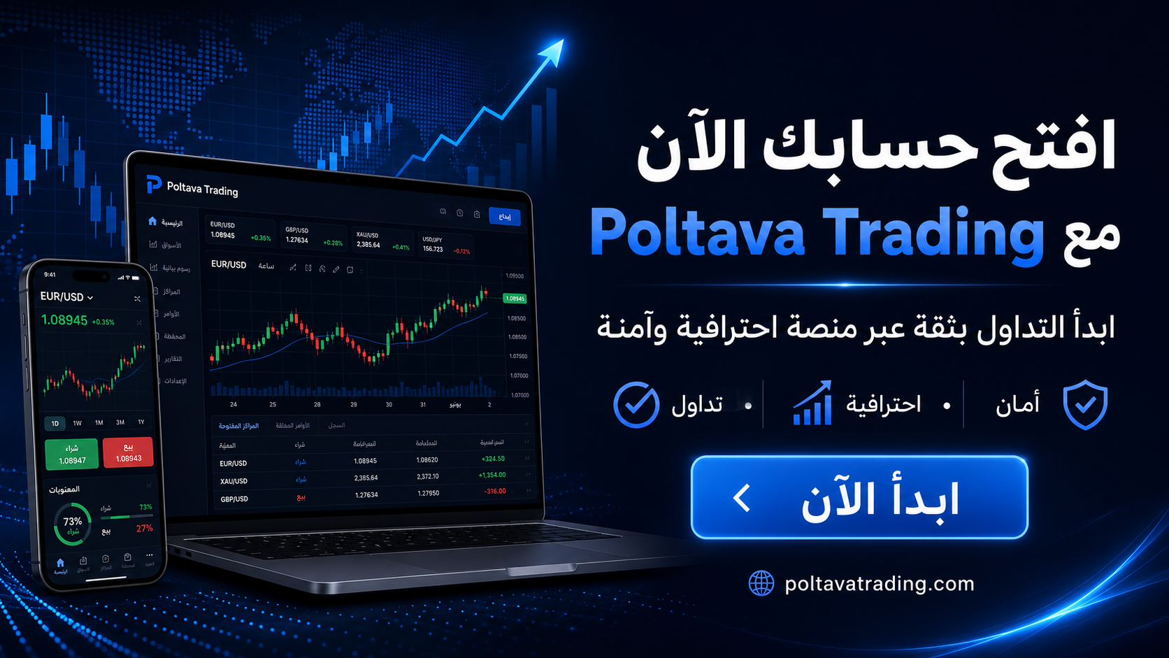شركه بولتاڤا للاسواق الماليه